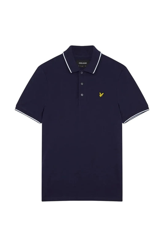 Lyle And Scott Tipped Polo Hombre Azul