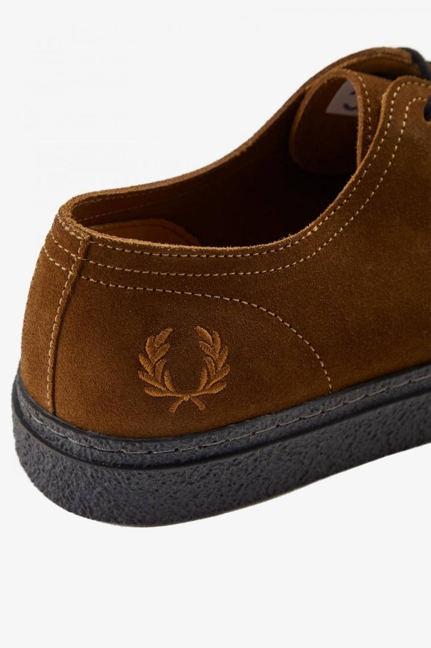 Fred Perry Zapato Hombre 40 Linden Suede B4360 Ginger modacasuals.com