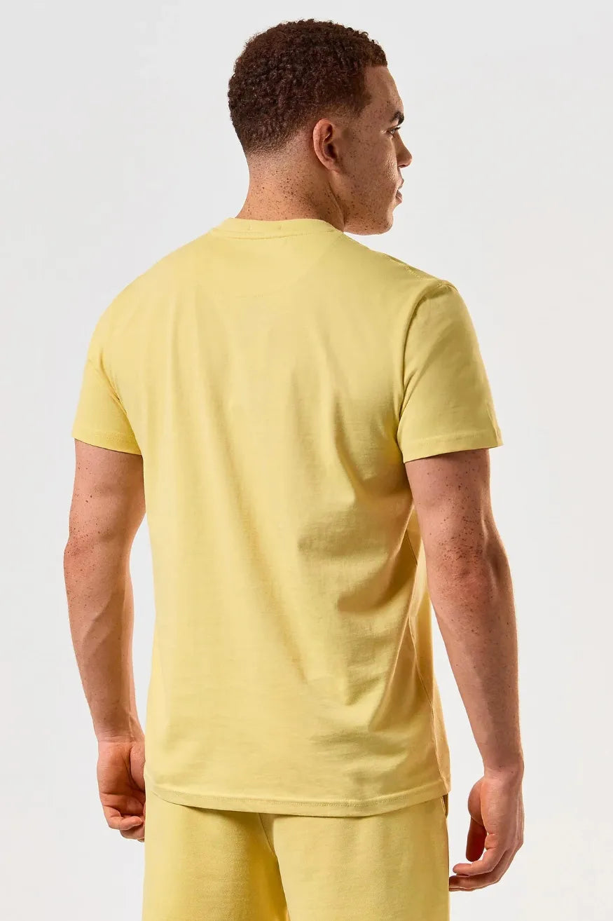 Weekend Offender Camiseta Hombre Millergrove Amarilla modacasuals.com